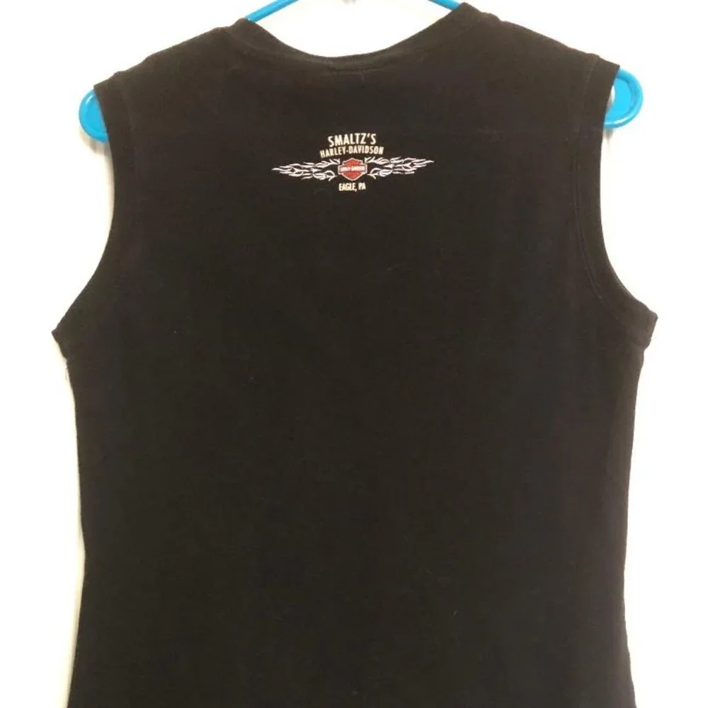 Harley Davidson Sleeveless Top - Picture 4 of 5